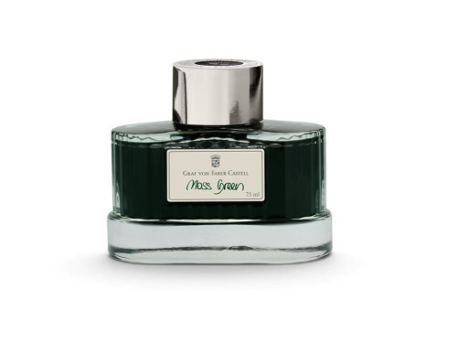 Permanent calligraphy ink - Graf Von Faber-Castell - Moss Green, 75 ml