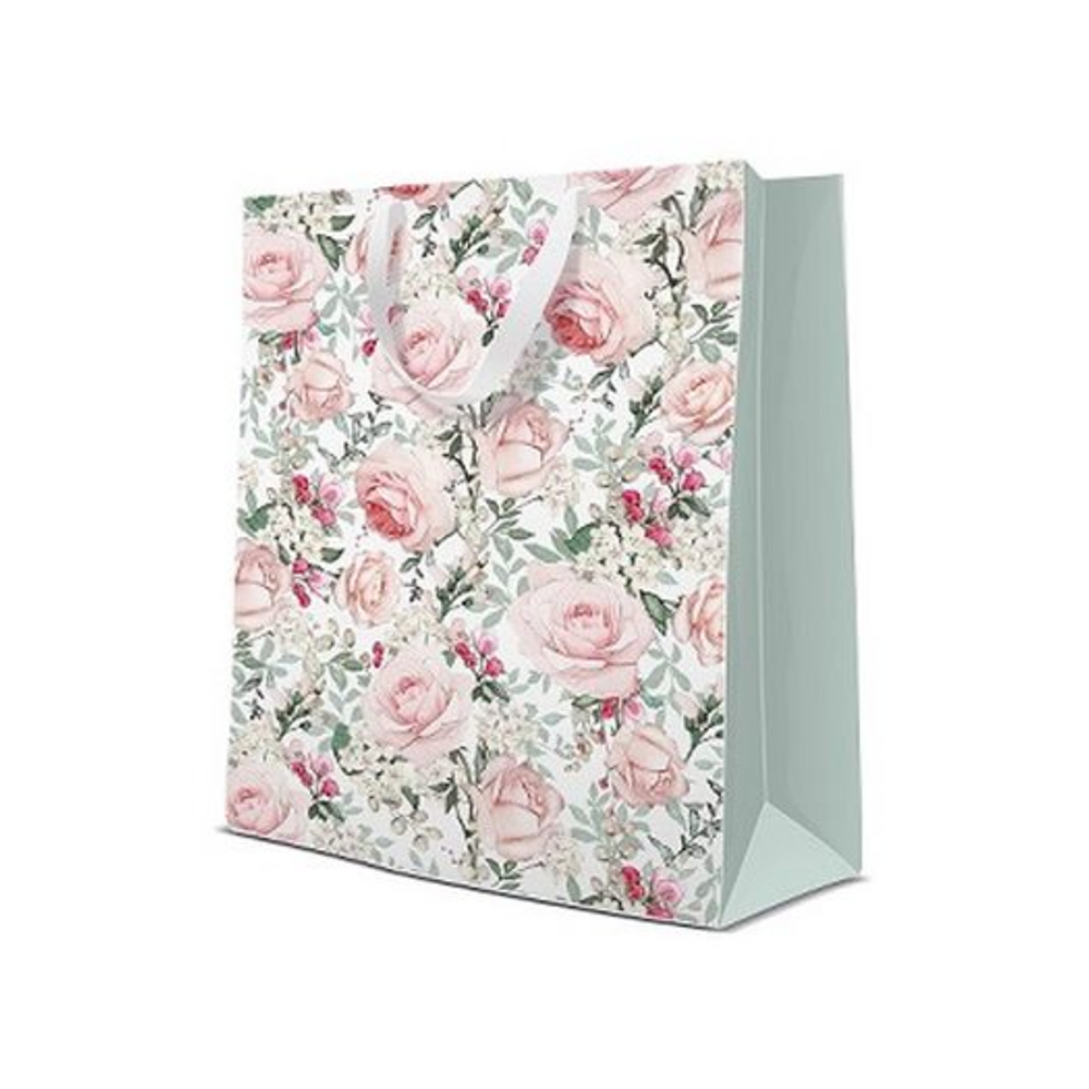 Gift paper bag, Gorgeous Roses - Paw - big, 30 x 41 x 12 cm