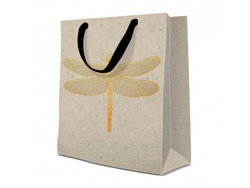 Torebka na prezenty, Dragonfly - Paw - 17 x 17 x 6 cm