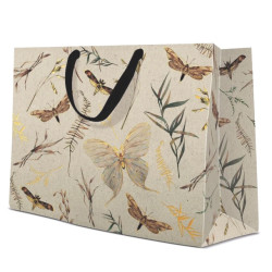 Gift paper bag, Moths - Paw...