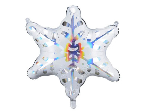Foil balloon, Snowflake - 64 x 66 cm