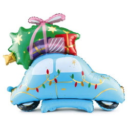 Foil balloon, Christmas Car...