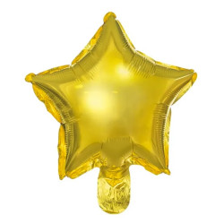 Foil balloons, Star - gold,...