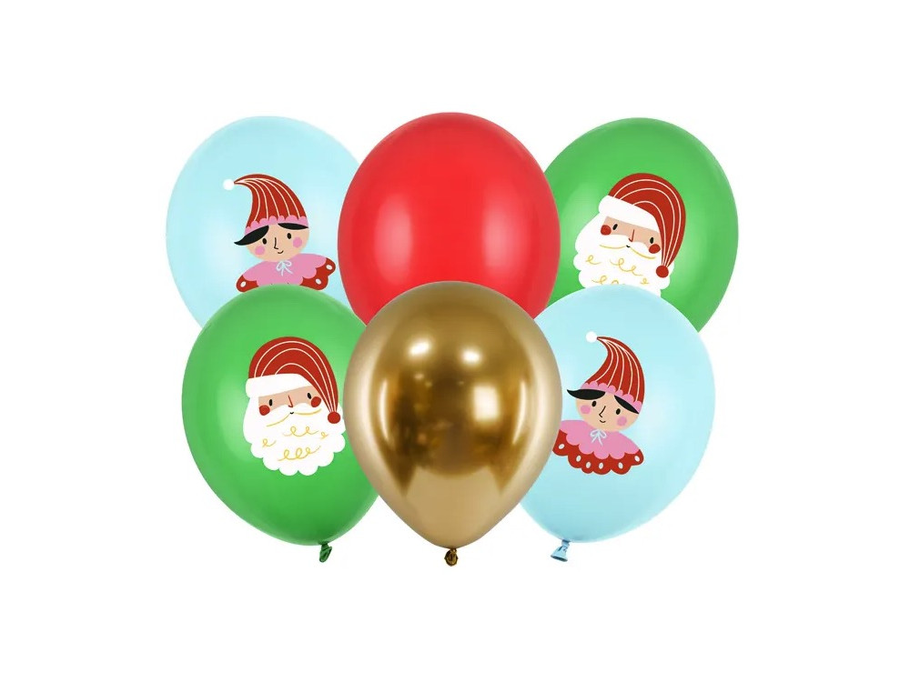 Latex balloons, Candy Land - 30 cm, 6 pcs.
