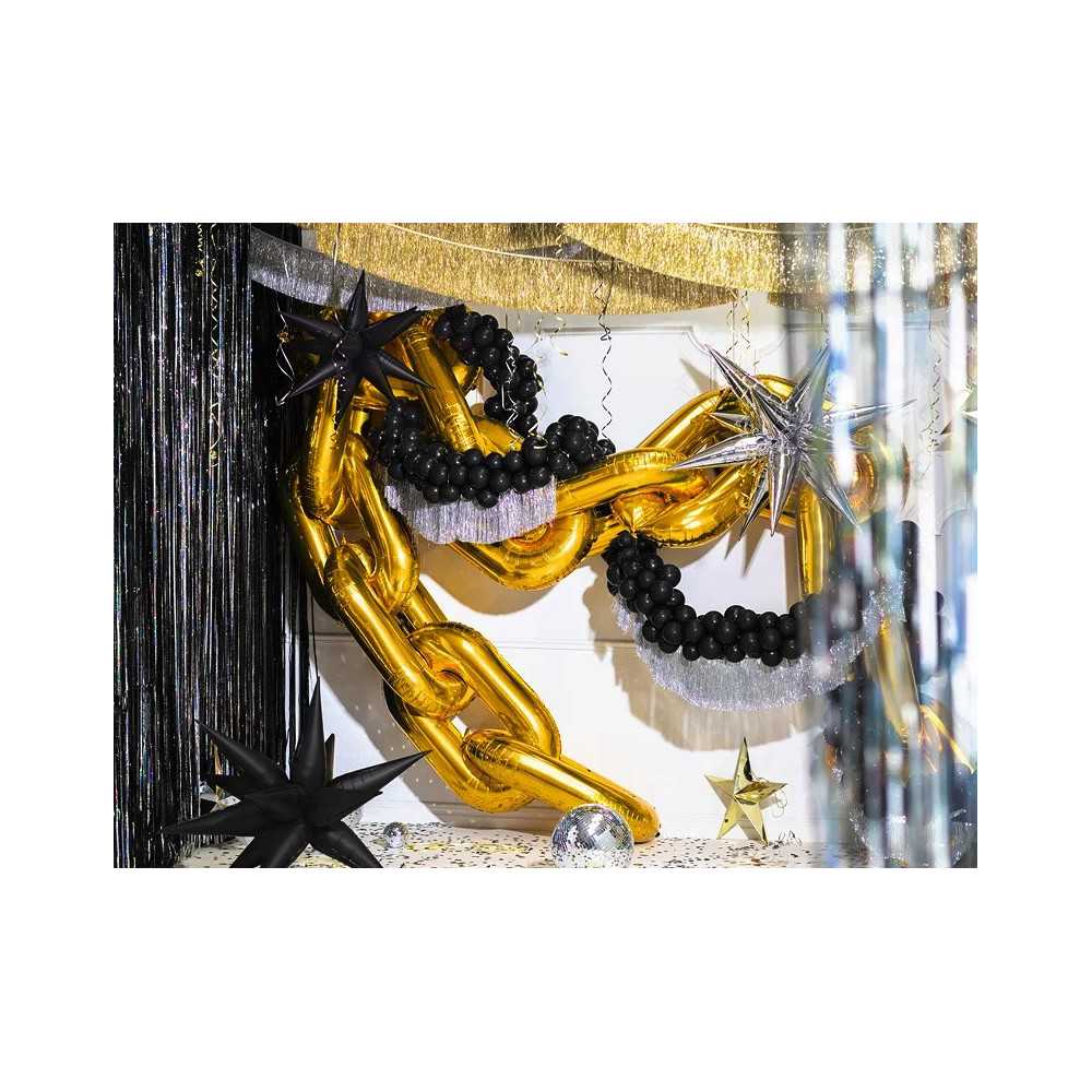 Girlanda z frędzlami - złota, 20 x 135 cm