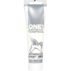 Farba Tempera ONE - Renesans - 01, titanium white, 100 ml
