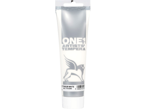 Farba Tempera ONE - Renesans - 01, titanium white, 100 ml