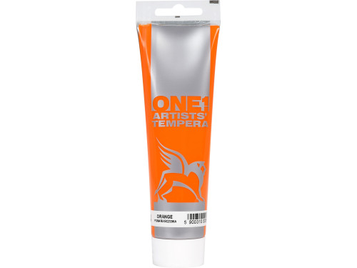 Tempera ONE paint - Renesans - 04, orange, 100 ml