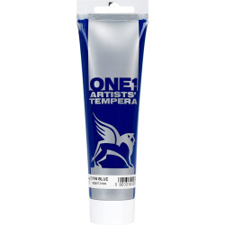 Farba Tempera ONE - Renesans - 17, cyan blue, 100 ml