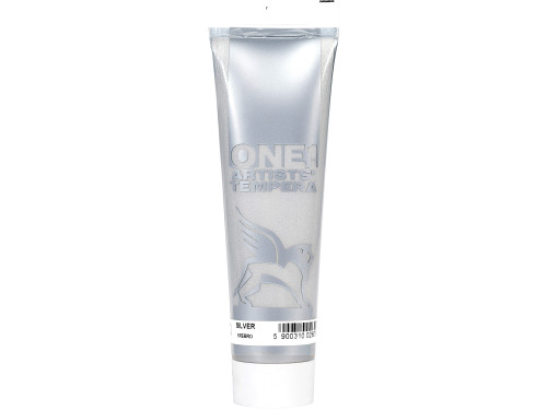 Farba Tempera ONE - Renesans - 23, silver, 100 ml
