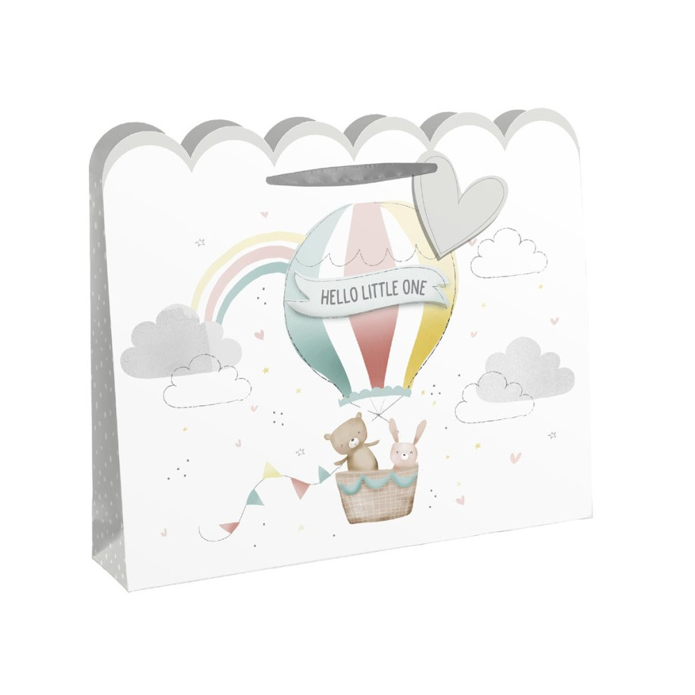 Gift paper bag, Baby - Clairefontaine - 37,3 x 11,8 x 27,5 cm