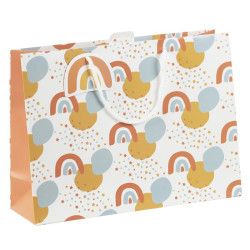 Gift paper bag, Welcome - Clairefontaine - 37,3 x 11,8 x 27,5 cm