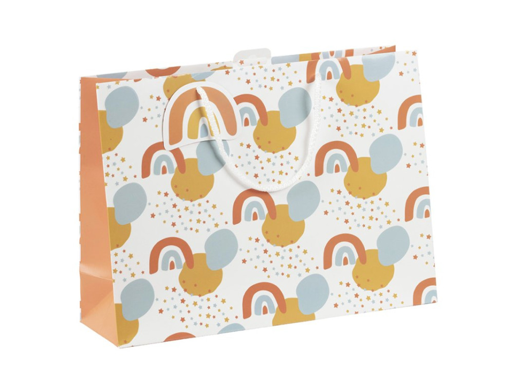 Gift paper bag, Welcome - Clairefontaine - 37,3 x 11,8 x 27,5 cm
