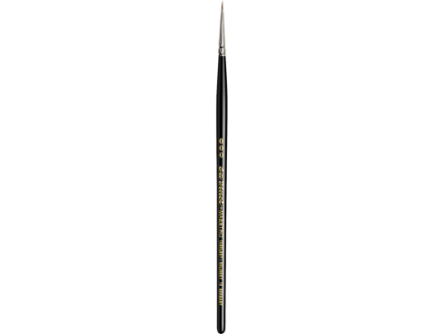 Round, natural bristles, Maestro Tobolsky-Kolinsky, series 10 brush - Da Vinci - 3/0