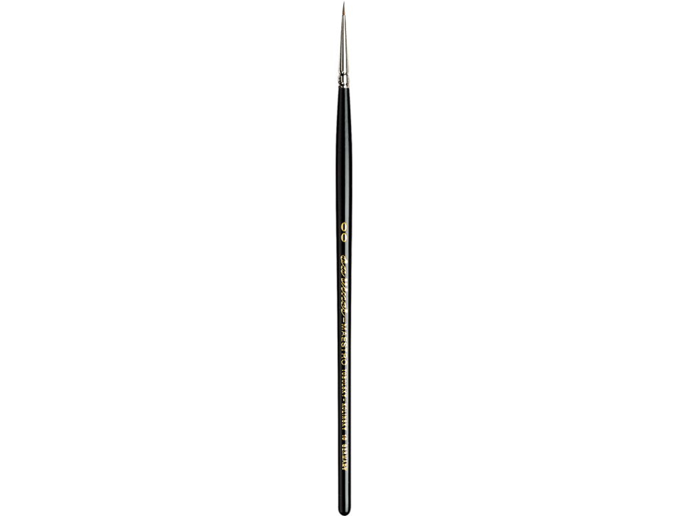 Round, natural bristles, Maestro Tobolsky-Kolinsky, series 10 brush - Da Vinci - 2/0