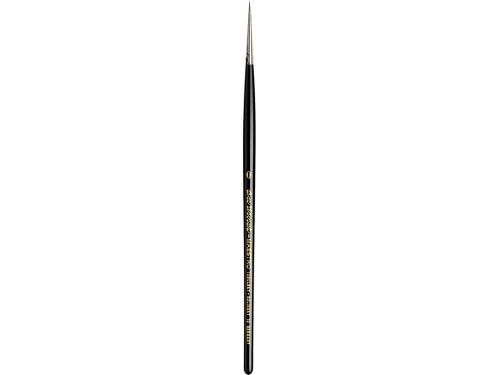 Round, natural bristles, Maestro Tobolsky-Kolinsky, series 10 brush - Da Vinci - 0