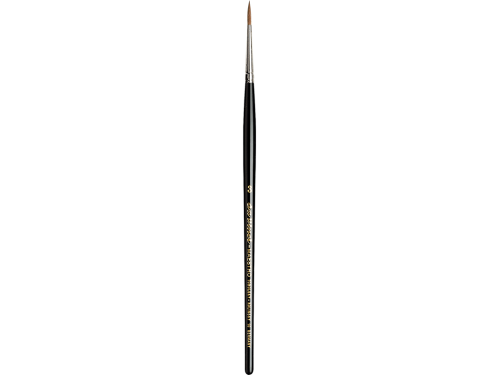 Round, natural bristles, Maestro Tobolsky-Kolinsky, series 10 brush - Da Vinci - 3