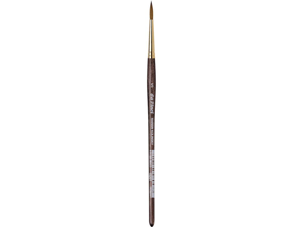 Pędzel okrągły, naturalny, Harbin-Kolinsky, seria 1526Y - Da Vinci - 5