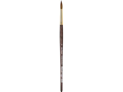 Round, natural bristles, Harbin-Kolinsky, series 1526Y brush - Da Vinci - 8
