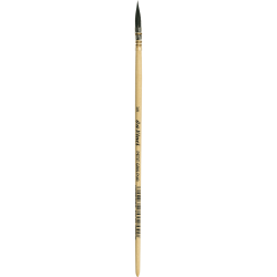 Round, natural bristles, Wash Brush, series 418 brush - Da Vinci - 3/0