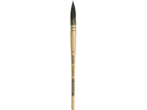 Round, natural bristles, Wash Brush, series 418 brush - Da Vinci - 4