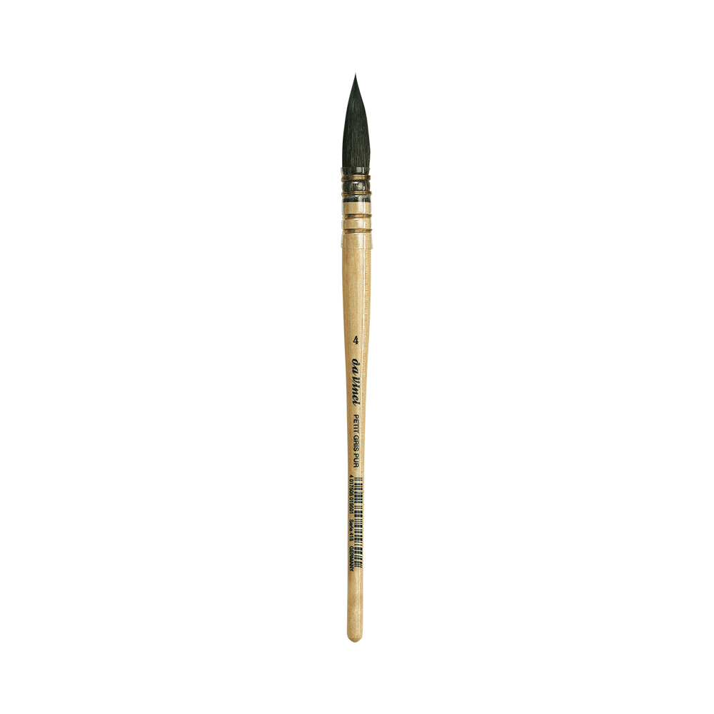 Pędzel okrągły, naturalny, Wash Brush, seria 418 - Da Vinci - 4