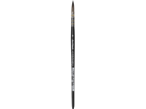 Round, synthetic bristles, Casaneo, series 498 brush - Da Vinci - 0