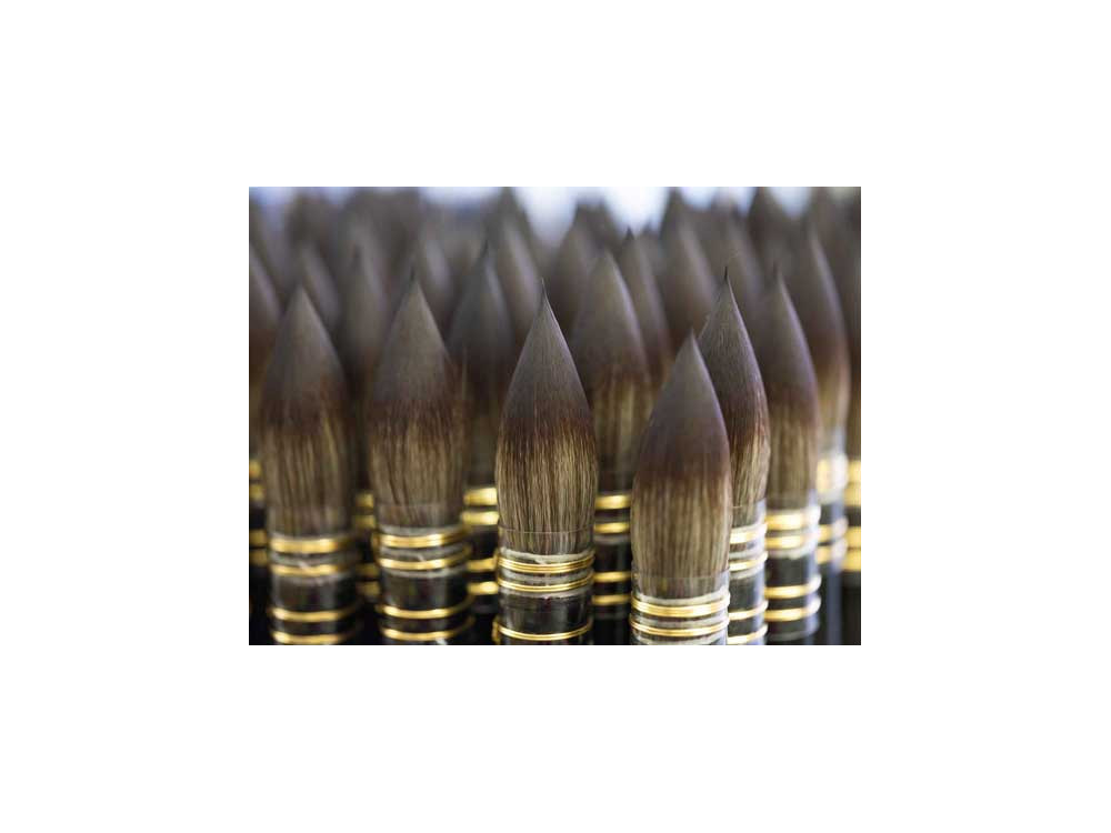 Round, synthetic bristles, Casaneo, series 498 brush - Da Vinci - 2