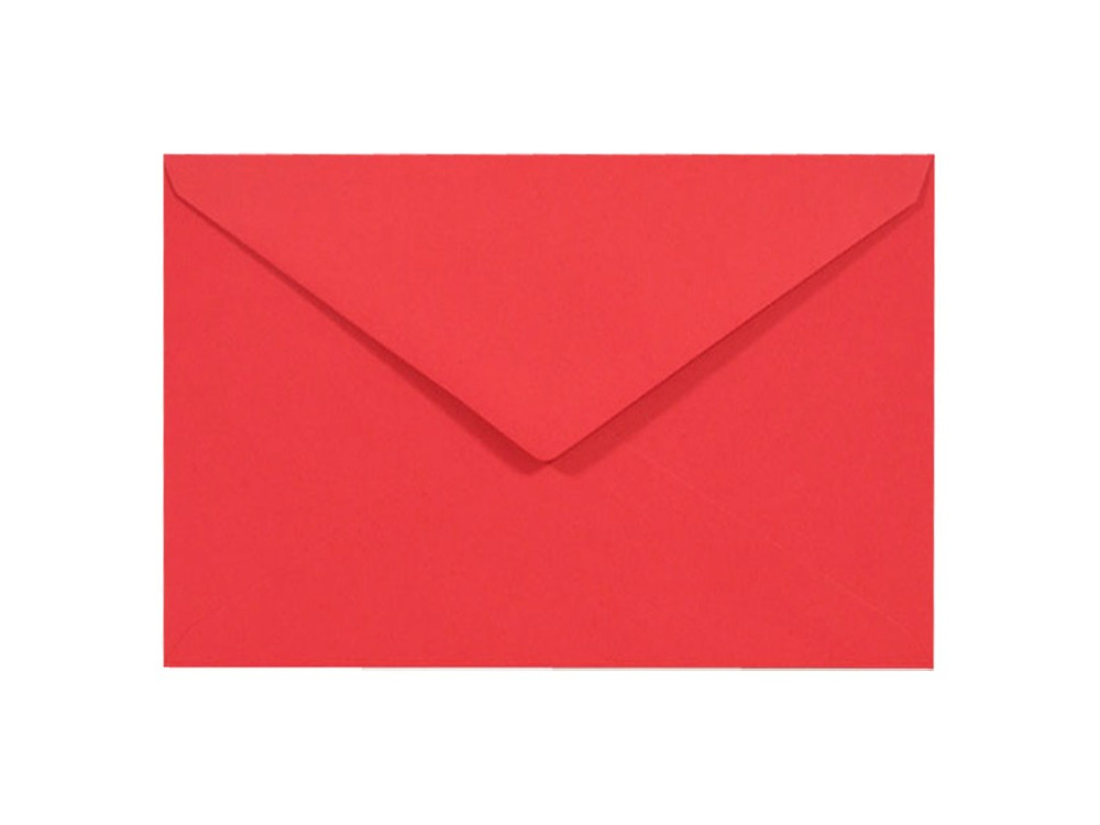Sirio Color Envelope 115g - C6, Lampone, red