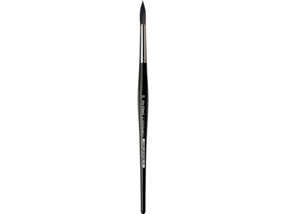 Round, synthetic bristles, Casaneo, series 5598 brush - Da Vinci - 10