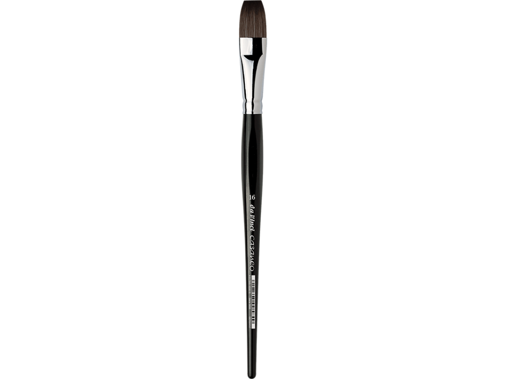 Flat, synthetic bristles, Casaneo, series 5898 brush - Da Vinci - 16