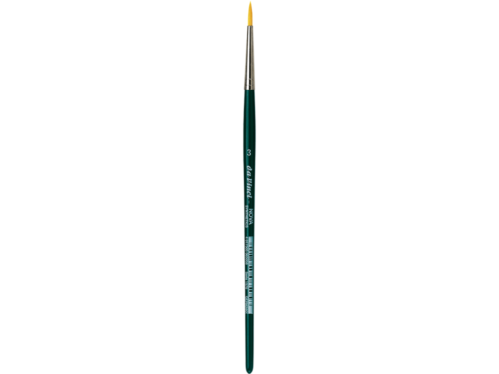 Round, synthetic bristles, Nova, series 1570 brush - Da Vinci - 3