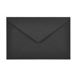 Sirio Color Envelope 115g - C6, Nero, black