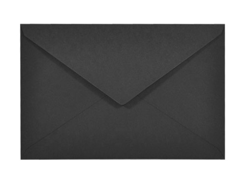 Sirio Color Envelope 115g - C6 Nero black