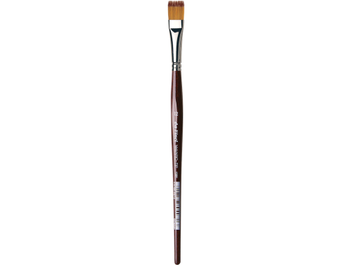 Flat, synthetic bristles, Vario-Tip, series 1381 brush - Da Vinci - 12