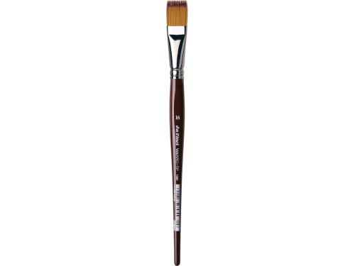 Flat, synthetic bristles, Vario-Tip, series 1381 brush - Da Vinci - 16