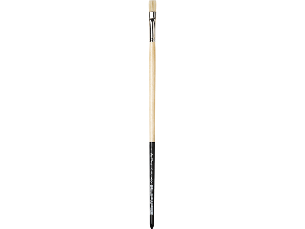 Flat, synthetic bristles, Chuneo, series 7129 brush - Da Vinci - 8