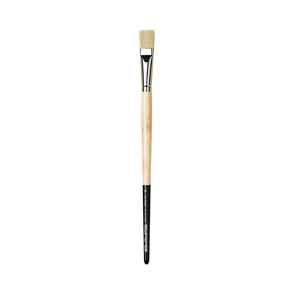 Flat, synthetic bristles, Chuneo, series 7129 brush - Da Vinci - 20