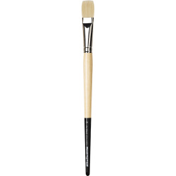 Flat, synthetic bristles, Chuneo, series 7129 brush - Da Vinci - 24