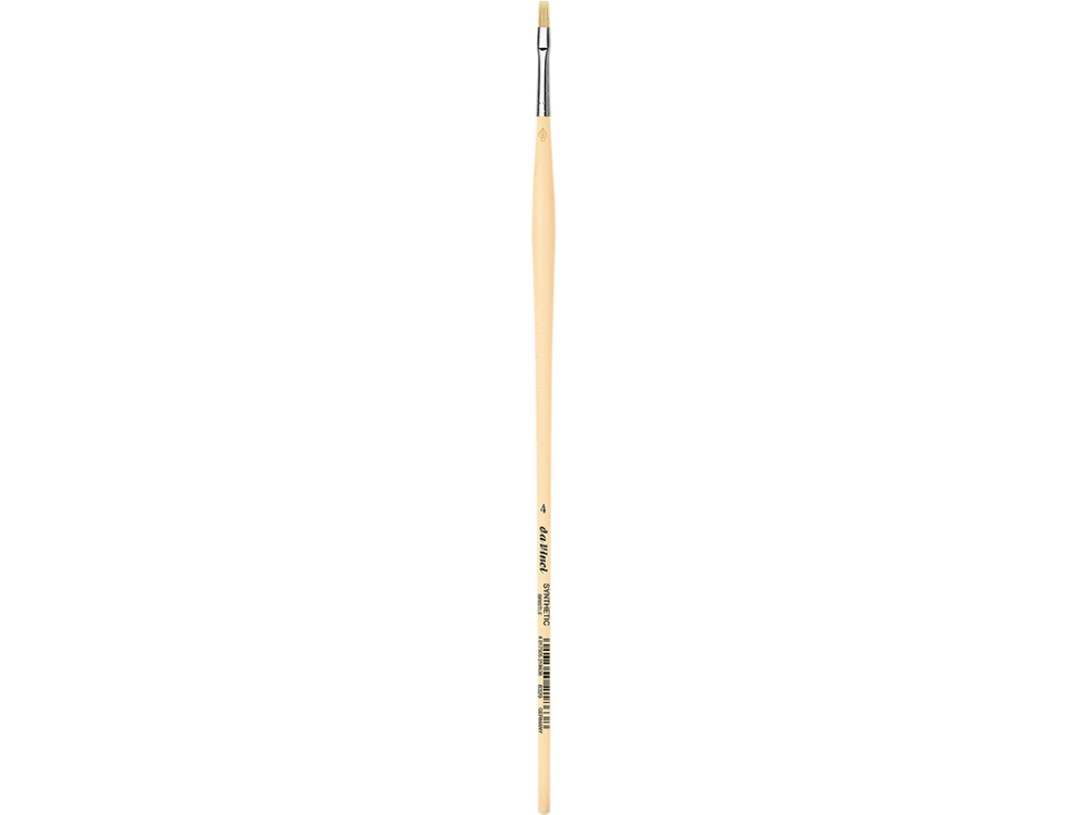 Pędzel płaski, syntetyczny, Synthetic Bristle, seria 8329 - Da Vinci - 4