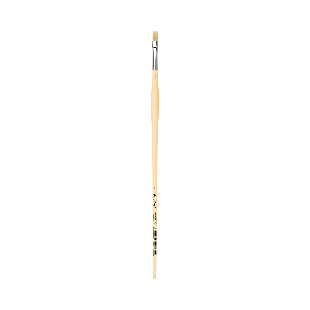 Flat, synthetic bristles, series 8329 brush - Da Vinci - 6