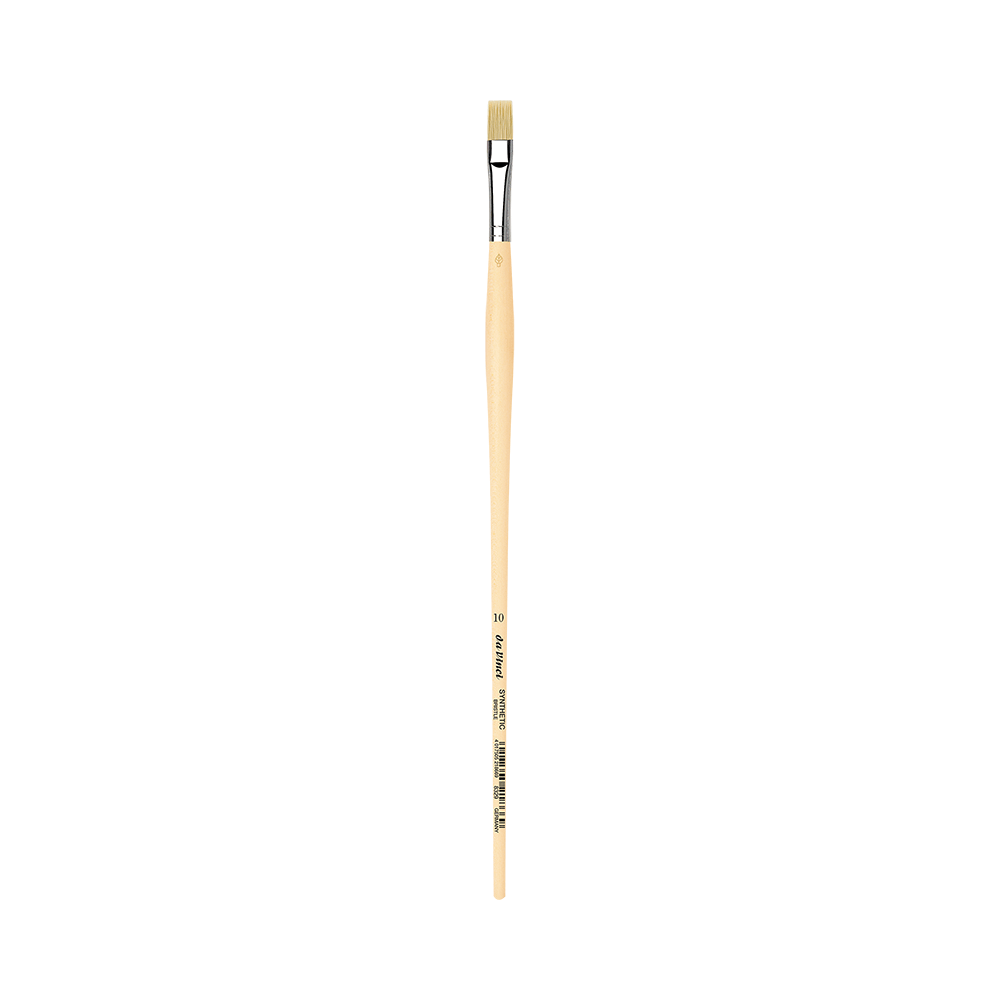 Flat, synthetic bristles, series 8329 brush - Da Vinci - 10