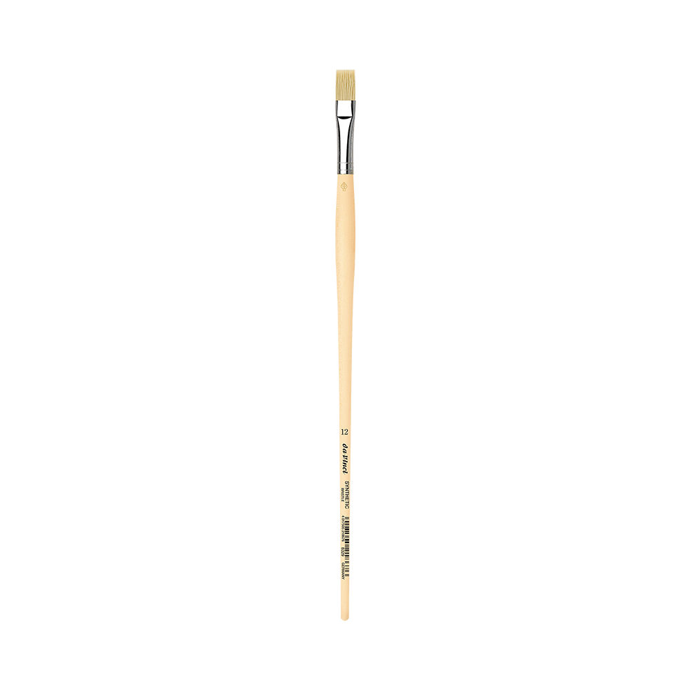 Flat, synthetic bristles, series 8329 brush - Da Vinci - 12