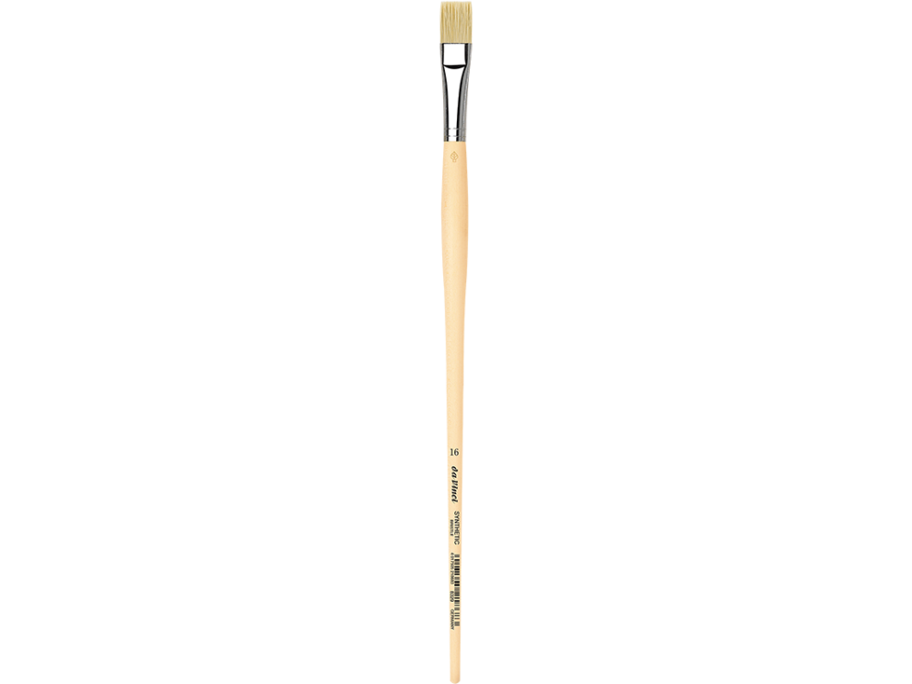 Flat, synthetic bristles, series 8329 brush - Da Vinci - 16