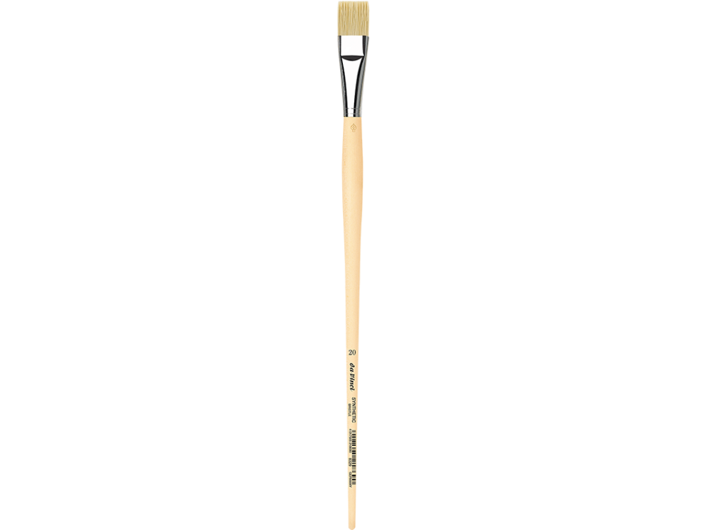 Flat, synthetic bristles, series 8329 brush - Da Vinci - 20