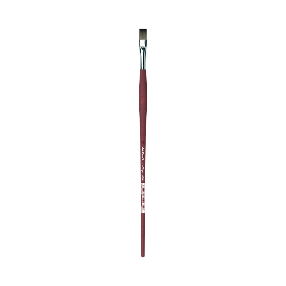 Flat, synthetic bristles, College, series 8740 brush - Da Vinci - 10