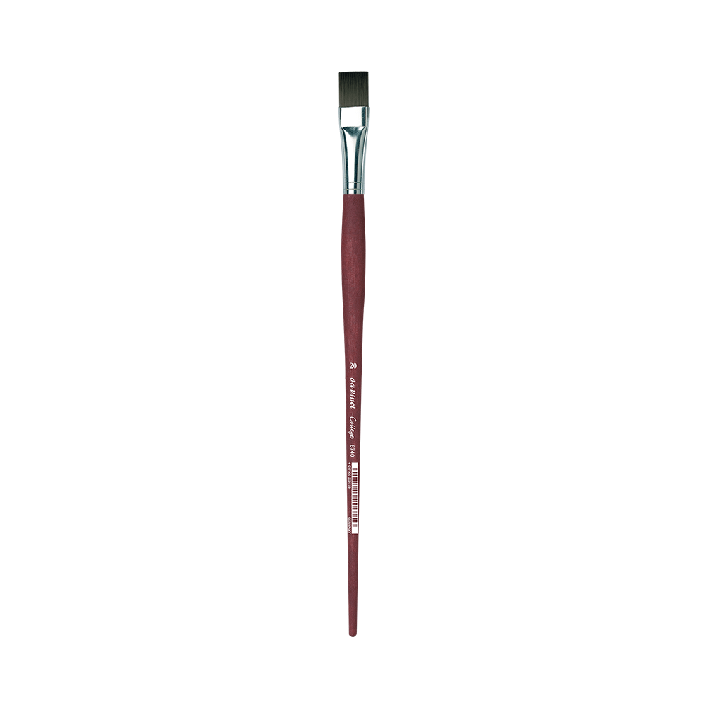 Flat, synthetic bristles, College, series 8740 brush - Da Vinci - 20
