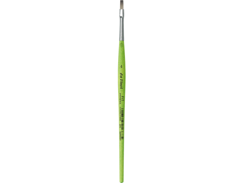 Flat, synthetic bristles, Hobby, series 374 brush - Da Vinci - 4