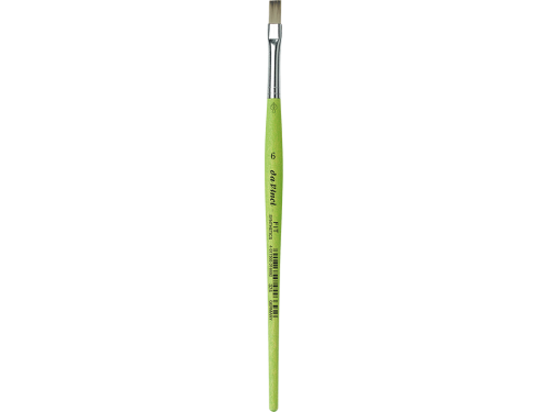 Flat, synthetic bristles, Hobby, series 374 brush - Da Vinci - 6