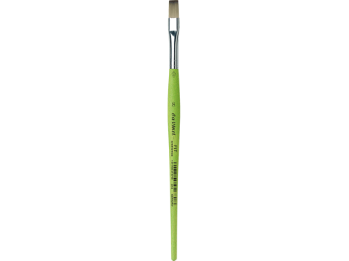 Flat, synthetic bristles, Hobby, series 374 brush - Da Vinci - 8